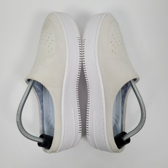 Nike AF1 Lover XX Women's Off White Light Silver Shoes AO1523-100 US Size 9.5 - Picture 6 of 8